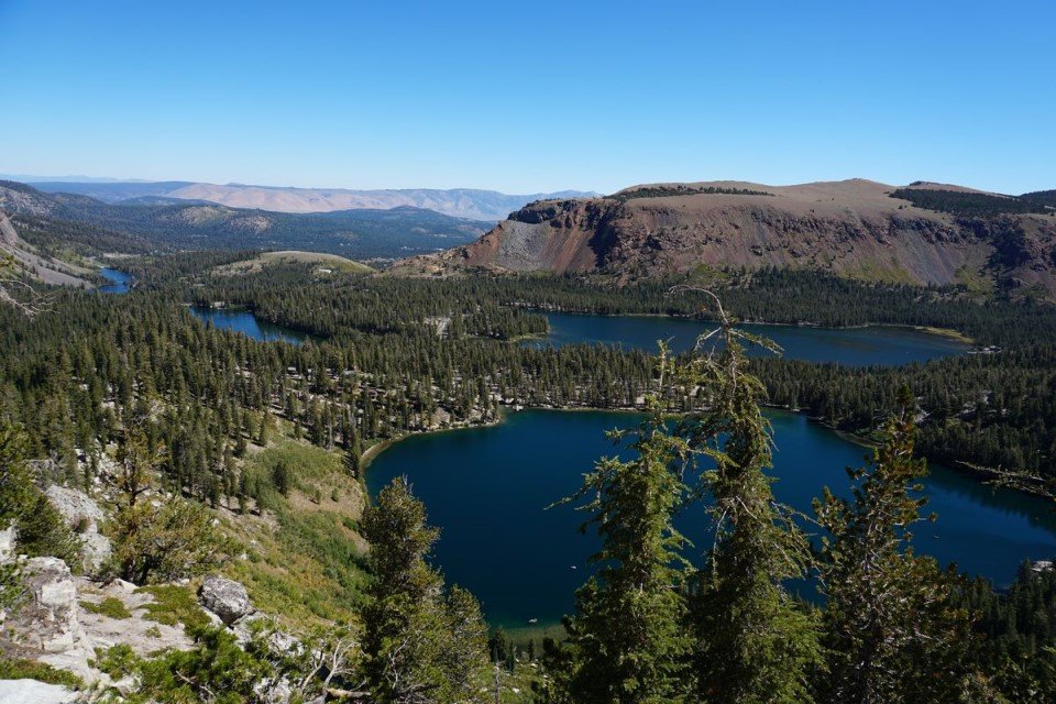 A vista de pájaro | Mammoth Lakes