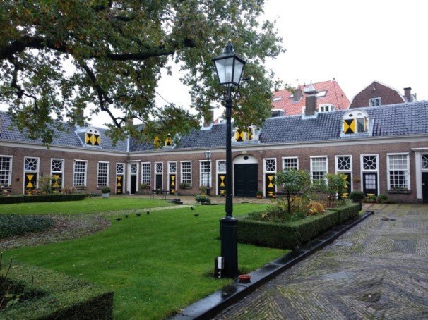 Patio interior en Haarlem | Excursiones desde Amsterdam
