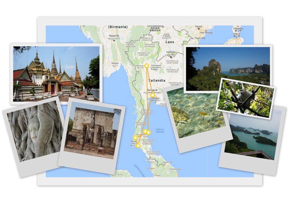 Itinerario 2 semanas en Tailandia