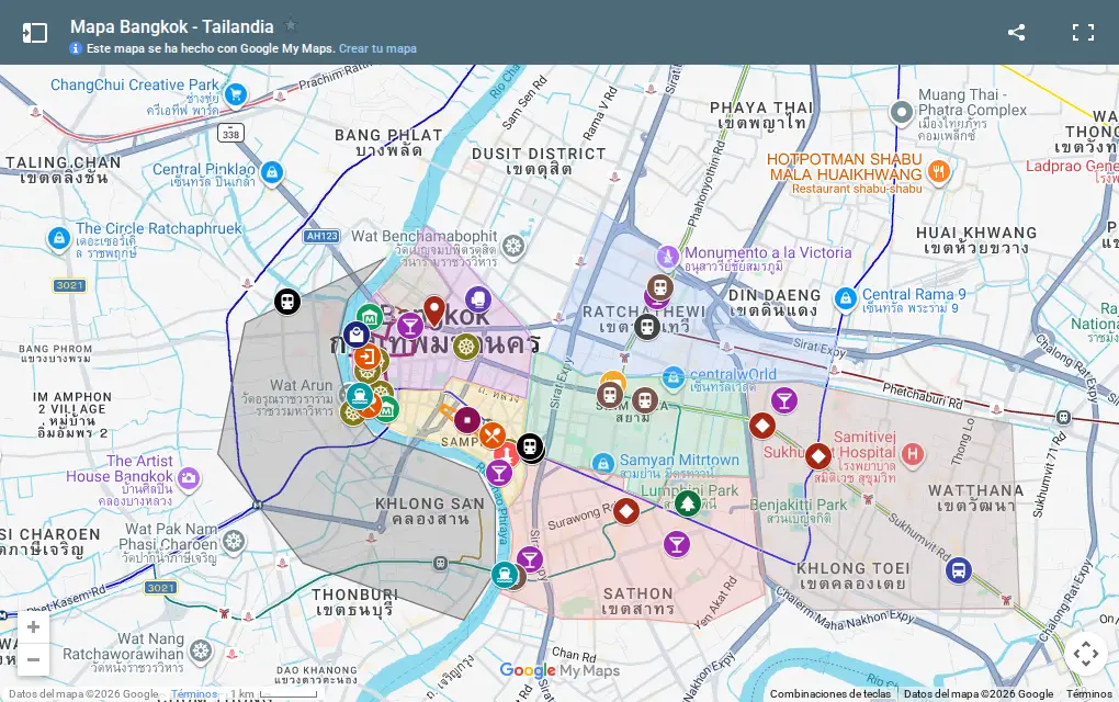 Vista previa del mapa