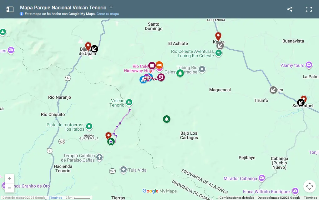 Vista previa del mapa