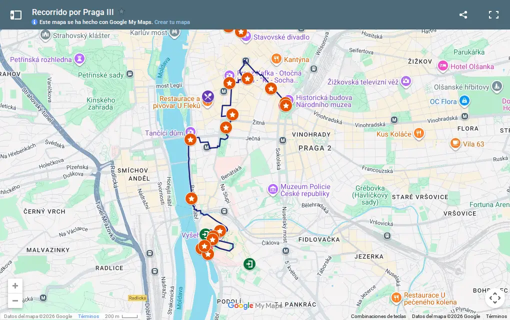 Vista previa del mapa
