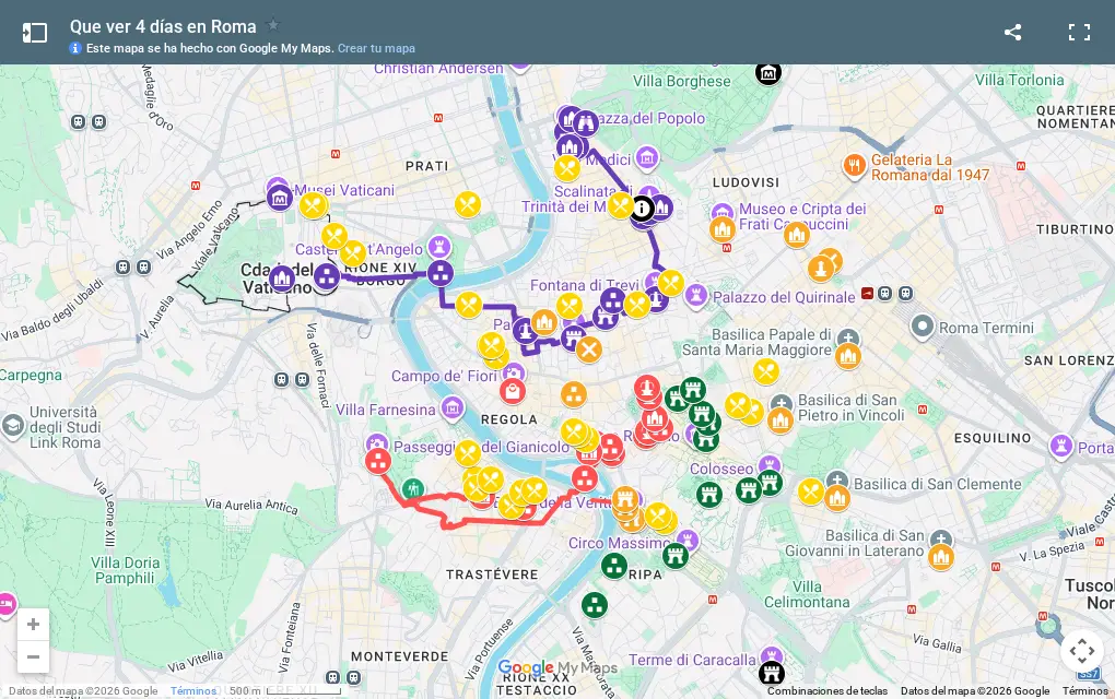 Vista previa del mapa