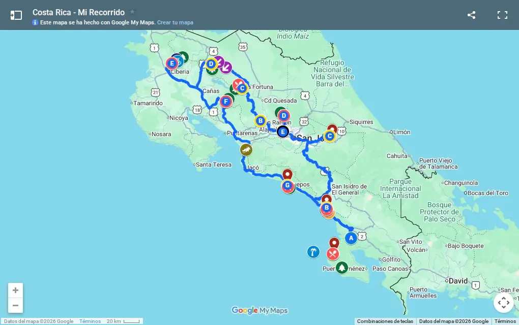 Vista previa del mapa