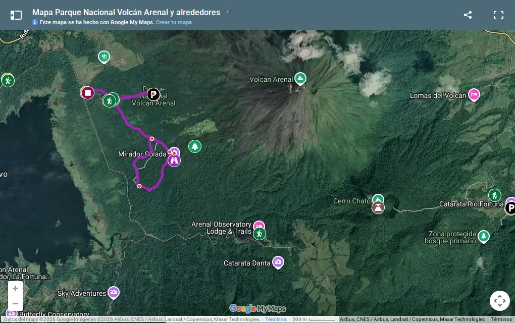 Vista previa del mapa